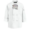 Eight Knot Button Chef Coat with Thermometer Pocket Thumbnail